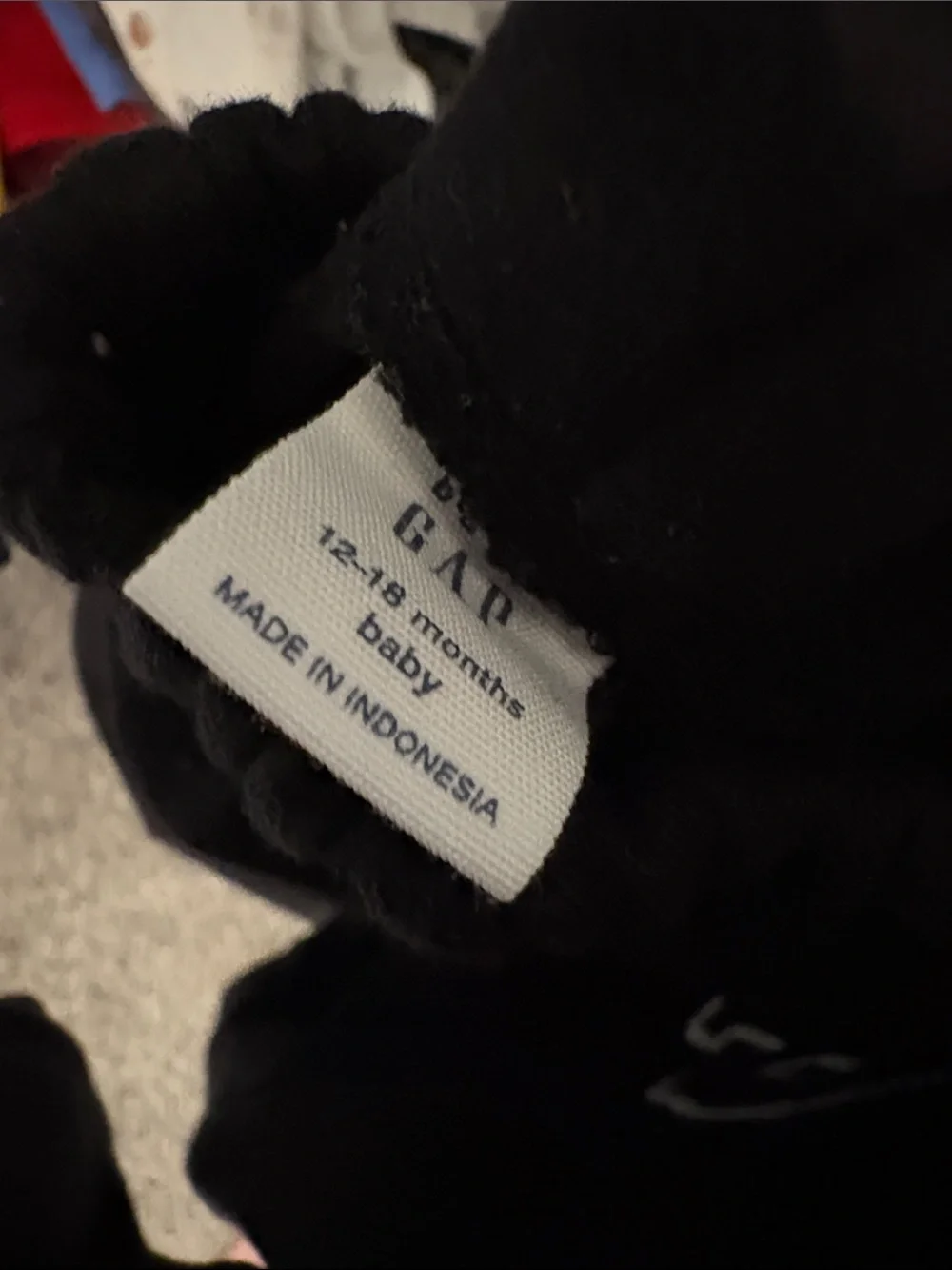 GAP Black Logo Hoodie and Sweatpants